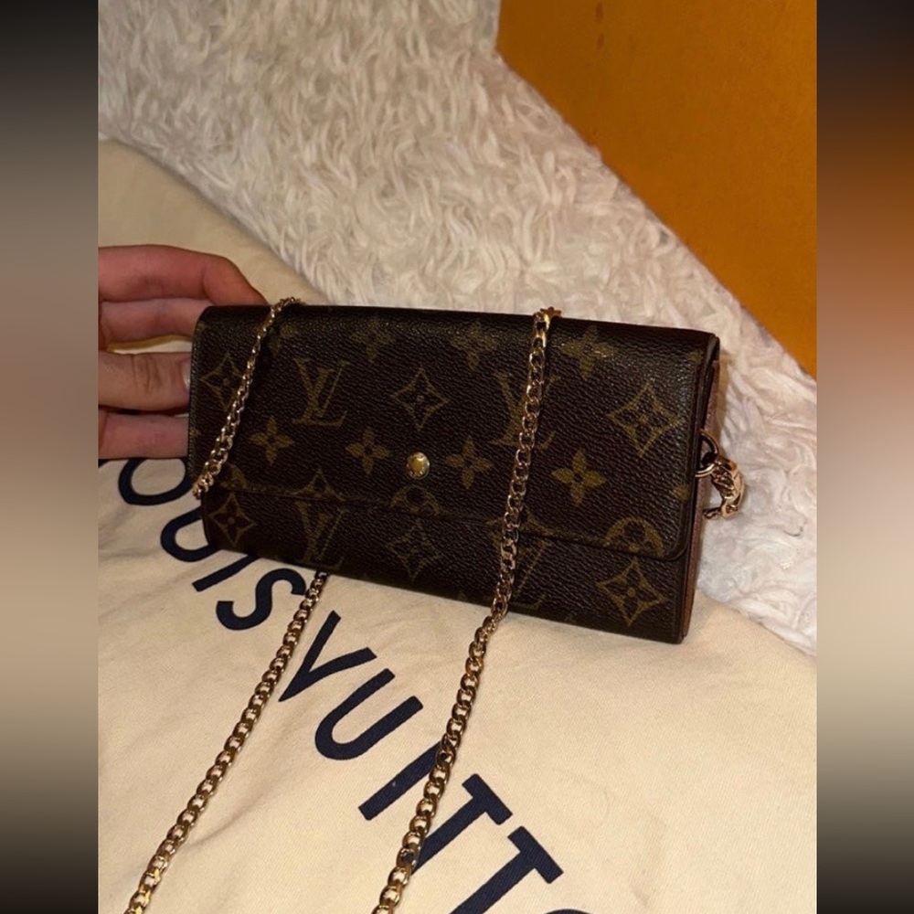 Louis Vuitton monogram wallet crossbody